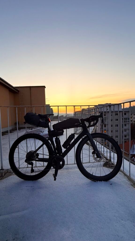Bici de Stefan Sperdin: Cube Agree ac:62 Pro - blackline