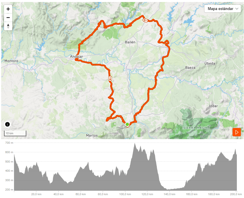 Brevet 200 Gravel Impulse Tri. JAEN, foto 1